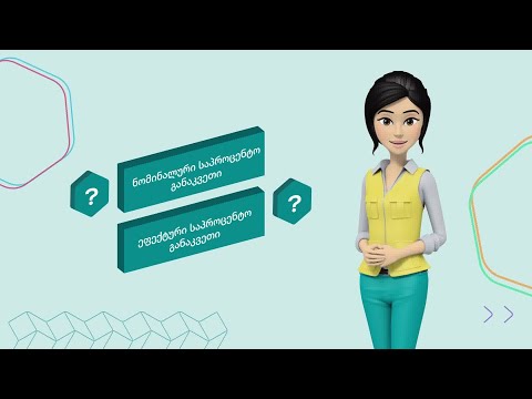 #ფინანსურიგანათლება | სესხის ეფექტური და ნომინალური სა%ტო განაკვეთები