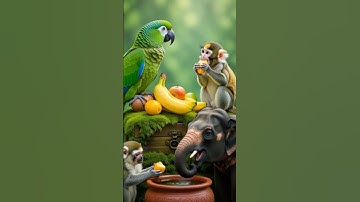 Animation video || parrot 🦜 khahani || ❤️ #animation #3danimation #viral