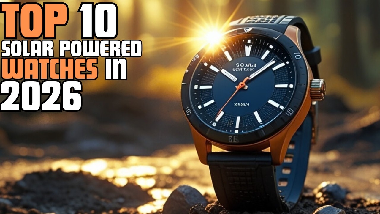 10 Best Solar Watches That Will Never Let You Down in 2026 - YouTube