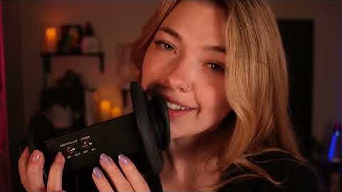 Thumbnail of Lens Covering ASMR [affirmations, inaudible whispers, tongue clicking, tapping & scratching]