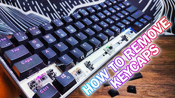 Quick and Easy Way to Remove Keycaps! (How to Remove Keycaps) | HK GAMING GK61 Mechanical Keyboard