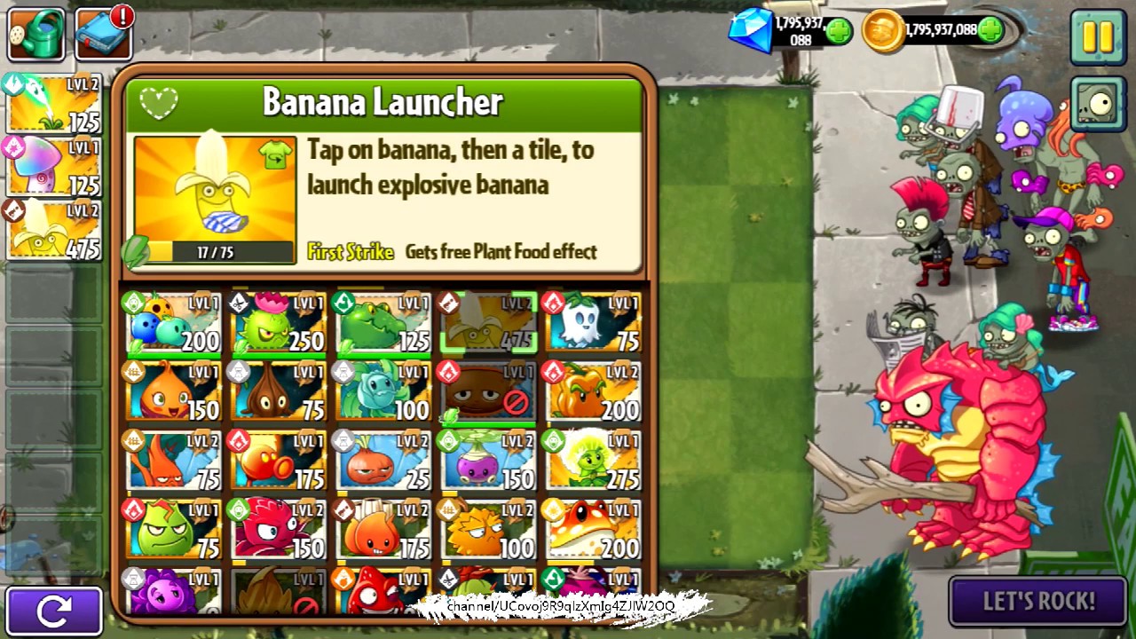 Plants vs Zombies 2 Modern Day Day 7 Walkthrough Modern Day Part 2 iOS ...