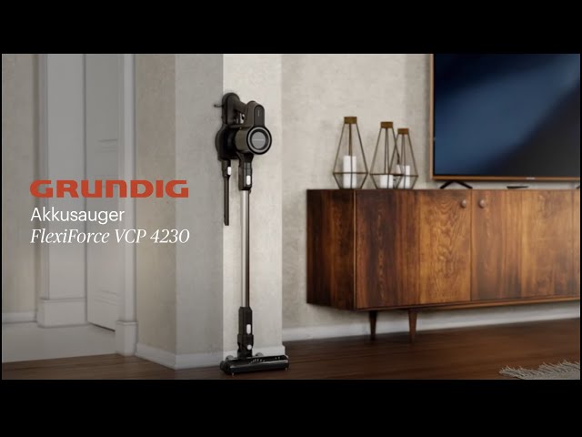 GRUNDIG | FlexiForce VCP 4230 2-in-1-Akku-Stielstaubsauber - YouTube