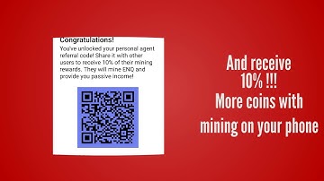 Enecuum referral code. Receive 10% more coins.