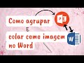 Como agrupar marcações no PowerPoint e colar no Word como imagem | Laudo pericial