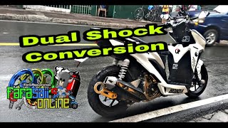 Dual Shock Conversion to Honda Click V2 150i