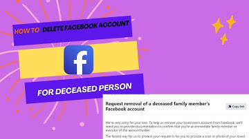How to Delete Facebook Account for Deceased Person !