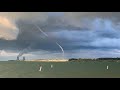 Water Spout on Lake Erie, Recorded from Fairport Harbor Lakefront Park-  August 4, 2020.