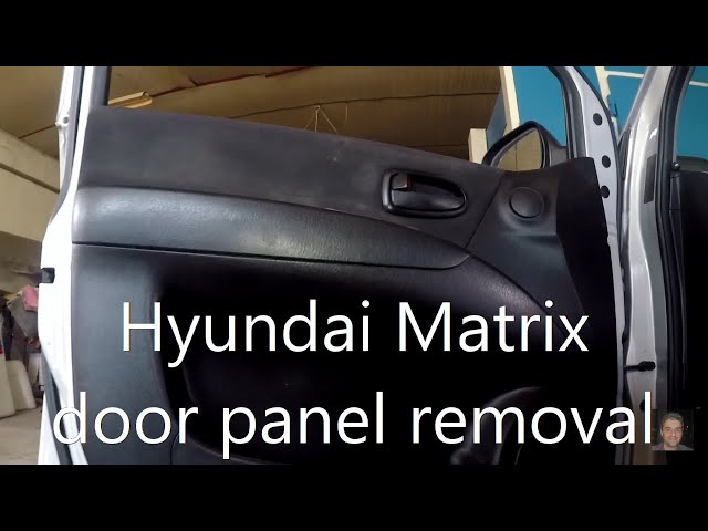 Hyundai Matrix/Elantra/ LaVita 2001 — 2010 door panel removal - YouTube