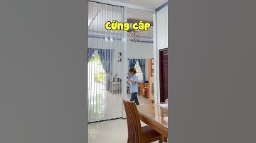 Cửa Xếp Lá Nhựa Trong Ngăn Lạnh Điều Hòa Phòng Khách |Quang Minh #shorts