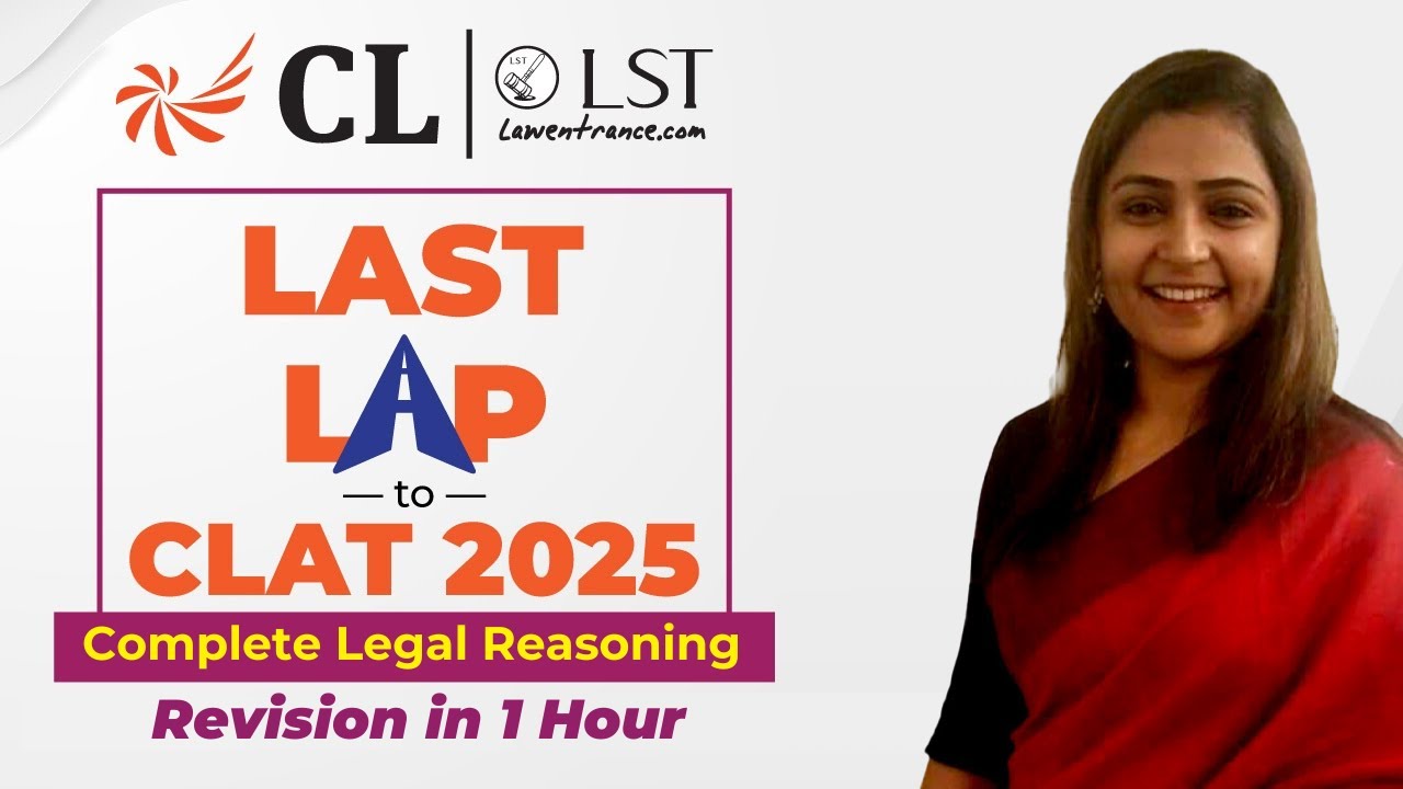 Complete Legal Reasoning Revision in 1 Class | CLAT Legal Preparation ...