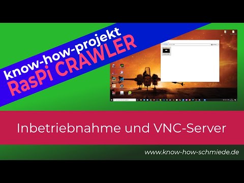 PiCrawler 002 Inbetriebnahme und Installation VNC Server