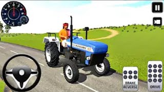 🚜 Offroad Indian Tractor Driving Challenge 3D | Real Village Farming Game 2026 screenshot 2