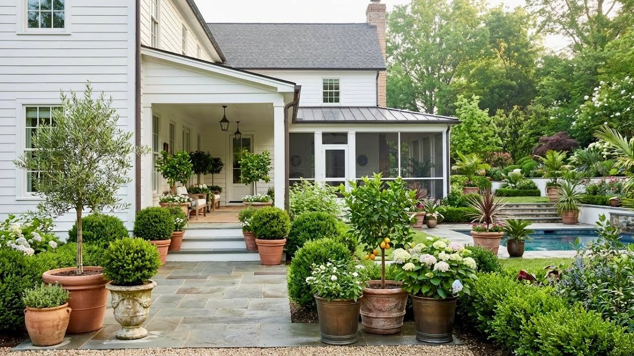 How to Style Potted Plants for a High-End Garden Look: Garden Trends 2026