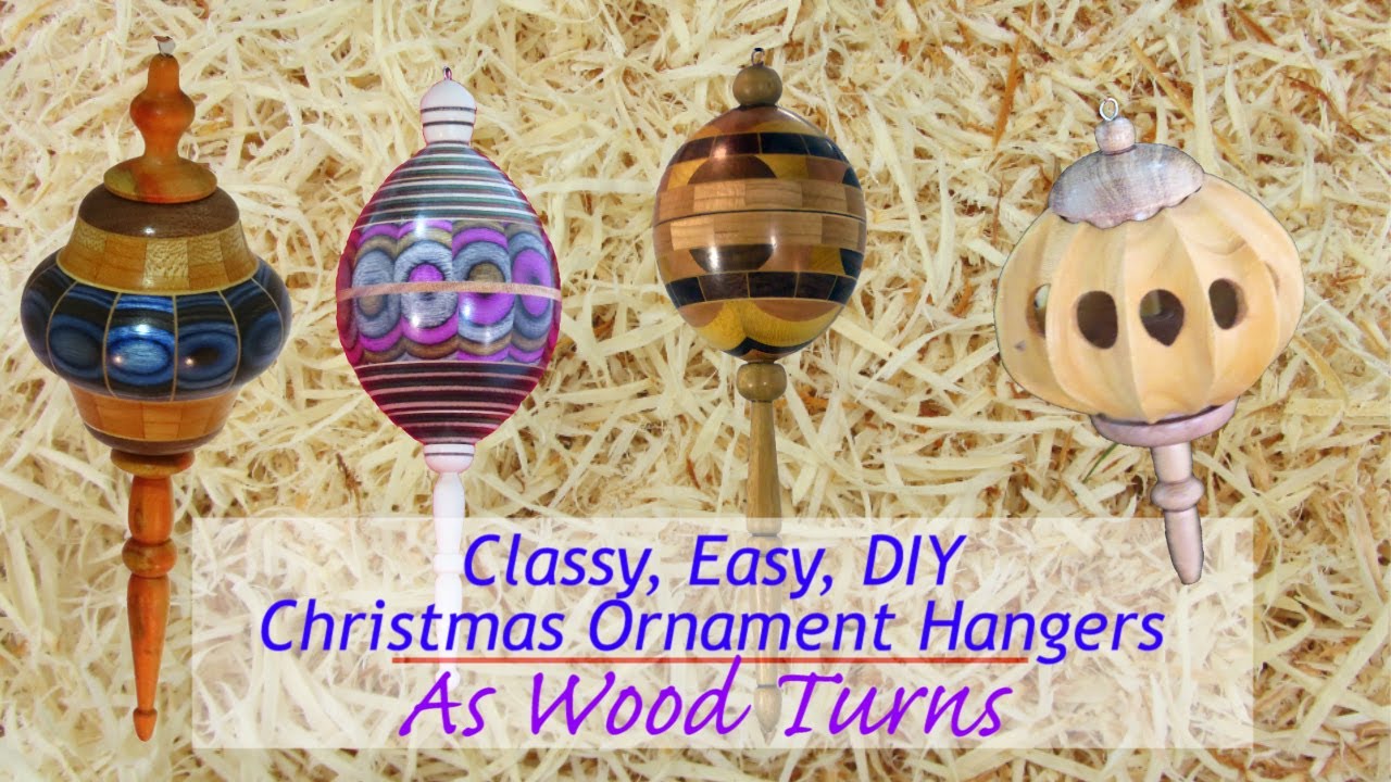 Classy, Easy, DIY Christmas Ornament Hangers  YouTube