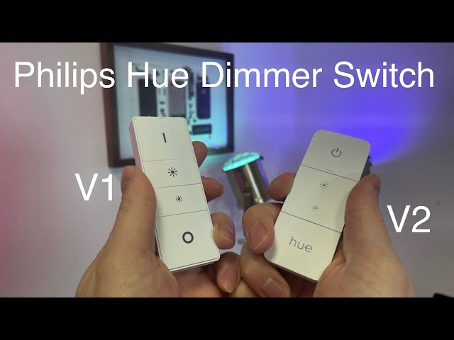 Philips Hue Dimmer switch v2 , la dernière version de la