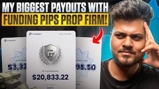 My Biggest Live Withdrawal From Funding Pips : Accounts Breakdown & All Payouts