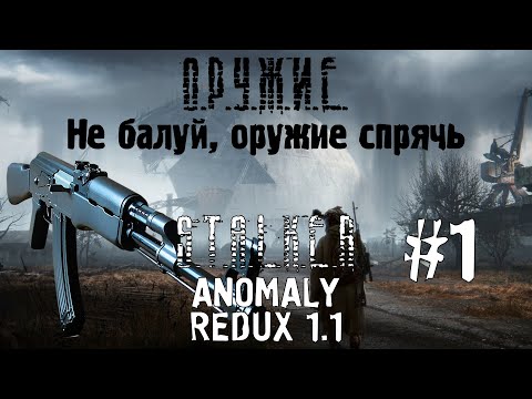 Видео: ОРУЖИЕ S.T.A.L.K.E.R ANOMALY REDUX 1.1