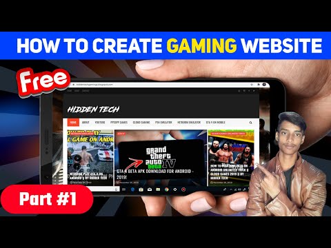 Video: How To Create A Website With Games