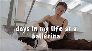 Ballerina Daily VLOG🩰 | 回香港演出前的最後三天✨ 離開前的準備和排練💪🏻 芭蕾舞者的飲食分享🥞 跟我一起整理行李和飛回香港✈️