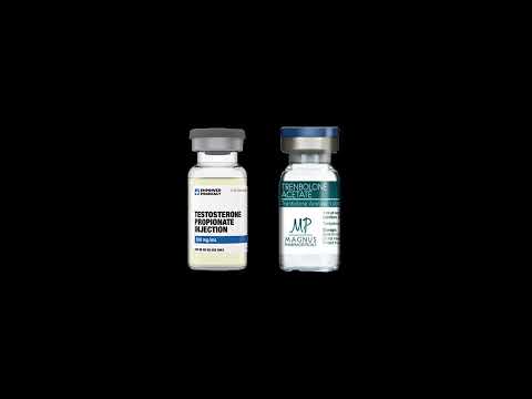 HORSE STACK TESTOSTERONE PROPIONATE 500 Mg 5x TRENBOLONE ACETATE 250 Mg 5x M A S