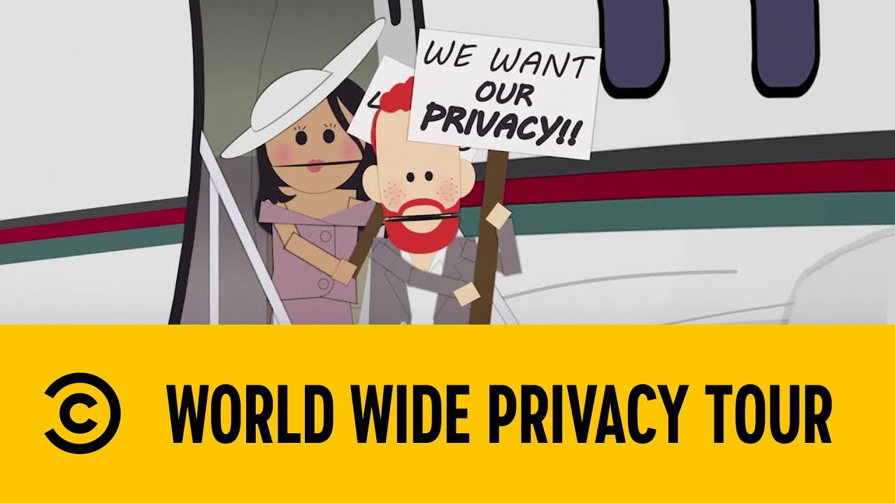 Rewatched The Worldwide Privacy Tour and noticed a certain familiar face in  the background. : r/southpark