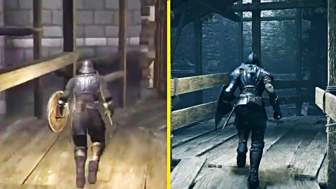 Demons Souls Remake Vs Original Graphics Comparison PS5 Vs PS3