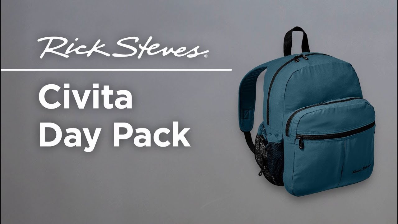 Rick Steves Civita Day Pack - YouTube