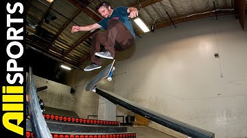 How To Nollie Kickflip, Jimmy Carlin, Alli Sports Skate Step By Step Trick Tips