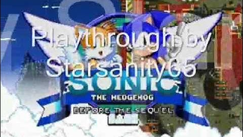 Sonic Before the Sequel (Intro & Walkthrough Video)