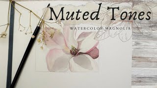 STEP BY STEP WATERCOLOUR MAGNOLIA