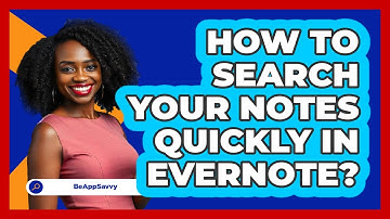 How To Search Your Notes Quickly In Evernote?
