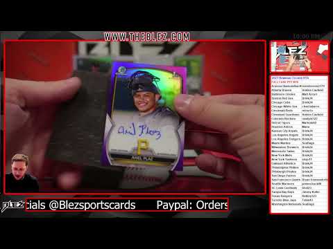 2023 Bowman Chrome HTA FULL CASE BREAK #39 Pick Your Team