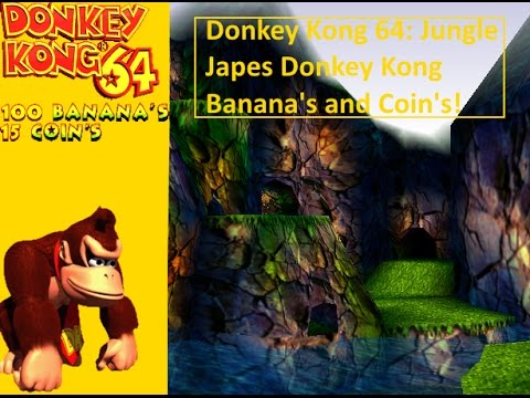 かじコングページ Donkey Kong 64 | Jungle Japes | Warp Pad Locations Guide