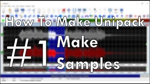 How To Make Unipack #1 - Qver