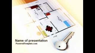 Apartment PowerPoint Template by PoweredTemplate.com