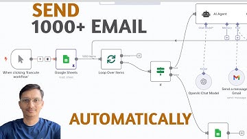 How I Send 1000+ Personalized Cold Emails Automatically with n8n