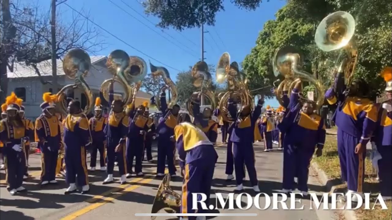 Miles College Vs. Edward Waters University Sousaphone Battle 2023