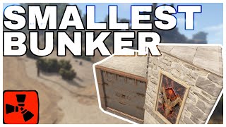 This is the smallest bunker in Rust...