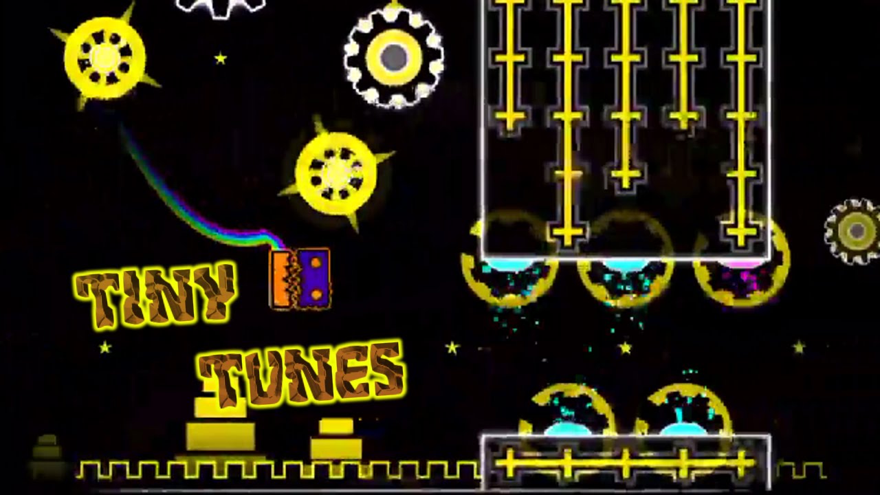 "Tiny Tunes" by JerkRat | Geometry Dash 1.9 - YouTube