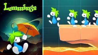 Lemmings - Puzzle Adventure - iOS/Android Gameplay Video screenshot 2