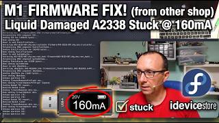 M1 MacBook Pro A2338 160mA Boot Failure Repair | Linux DFU Revive Tutorial
