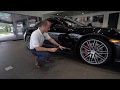 Demonstrating this 2017 Jet Black Porsche 911 Turbo 540 hp @ Porsche West Broward