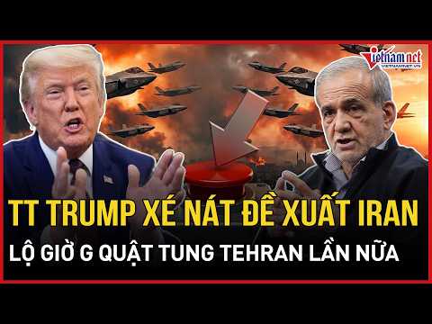 President Trump shreds Iran's 7-day ceasefire proposal, shows his hand, and plans to "push the bu...