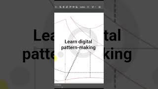 Learn digital pattern making using Adobe Illustrator #fashion#digitalpattern-making