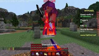 Hypixel UHC Highlights - Worst Gear Ever // Luckiest Deathmatch Ever