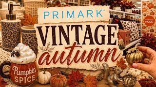 PRIMARK HOME autumn shop with us 2026