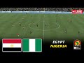 Egypt Vs Nigeria Live Africa Cup Of Nations 3rd Palace 2026 EFootball Pes 21 Simulation 