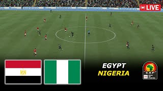 🔴Egypt vs Nigeria Live | Africa Cup of Nations 3rd Palace 2026 | eFootball Pes 21 Simulation