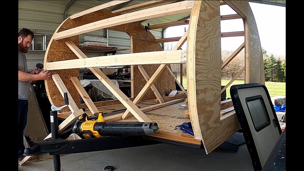 Teardrop Camper Build – Wall Construction (Part 3)
